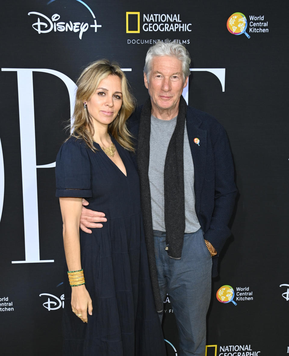 Alejandra Silva and Richard Gere