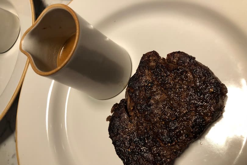 The fillet steak