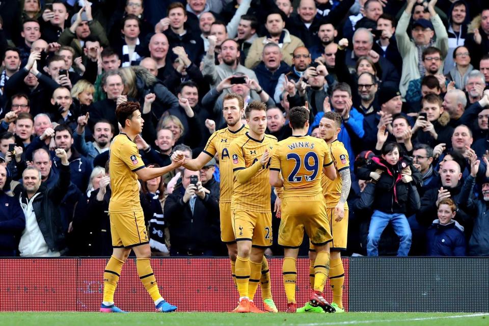 Spurs defeated Fulham 3-0 in the fifth round: Clive Rose/Getty Images