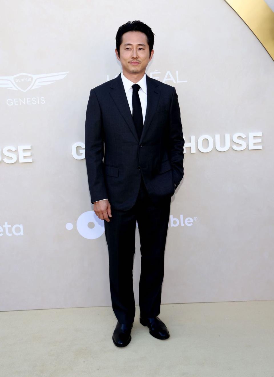 los angeles, california may 11 steven yeun attends gold gala 2024 at the music center on may 11, 2024 in los angeles, california photo by tommaso boddigetty images for gold house