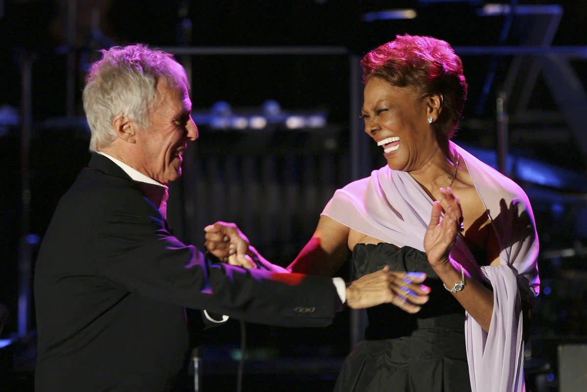 Burt Bacharach and Dionne Warwick shared a close bond  (Getty Images)