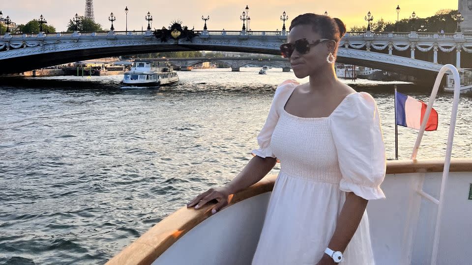 American content creator Fatima chronicles her adventures in Paris on her TikTok account. - TheQueenFatima