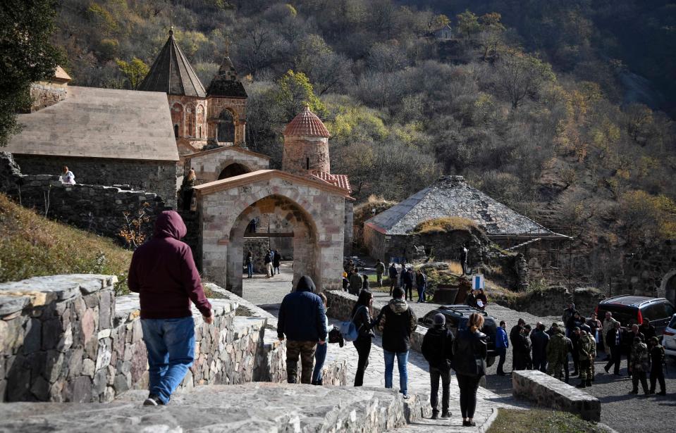 El monasterio que pasa de Armenia a Azerbaiyán tras el alto el fuego
