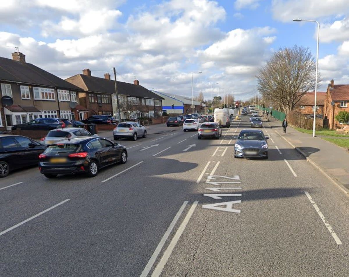 Whalebone Lane South in Dagenham (Google Maps)