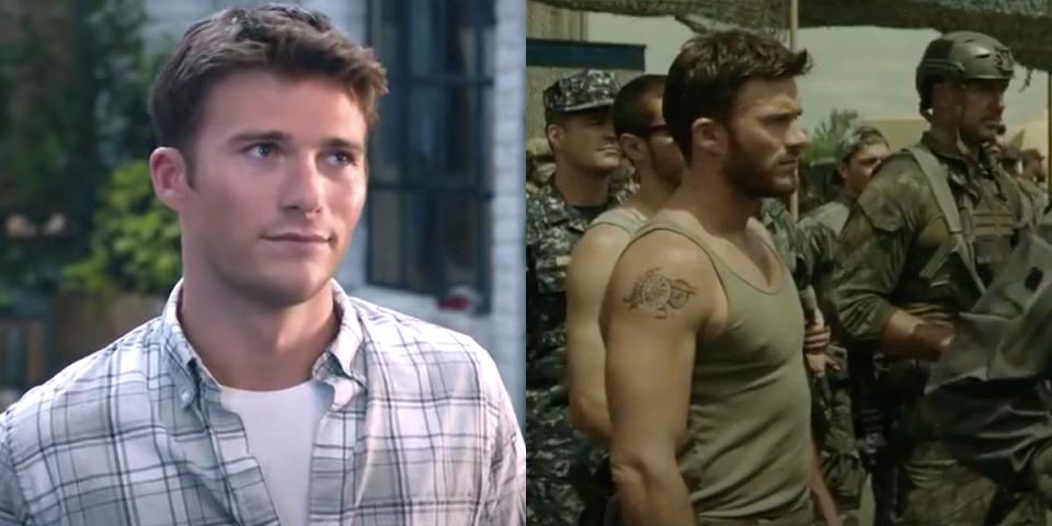 Scott Eastwood in "The Fate of the Furious" and "Suicide Squad."