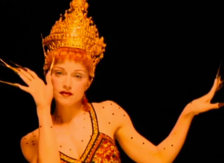 <strong>Billboard peak:</strong>&nbsp;N/A* <br /> <br /> Madonna's satiny "Fever" remake injects a techno groove into the song, making an already seductive ditty even more sultry. Plus, there's that famous <a href="https://www.facebook.com/video/video.php?v=127153477299469" target="_blank">"Saturday Night Live" performance</a>. <br /> <br /> *<i>"Fever" was never officially released as a single, thereby making it ineligible for the Hot 100. It was a dance smash, however, reaching No. 1 on the Hot Dance Club Play chart, and its video received a sizeable TV rotation, which is why this ranking makes an exception for the song.</i>