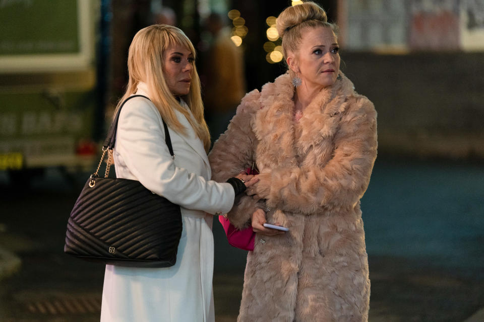 Linda Carter and Sharon Watts have a disaster