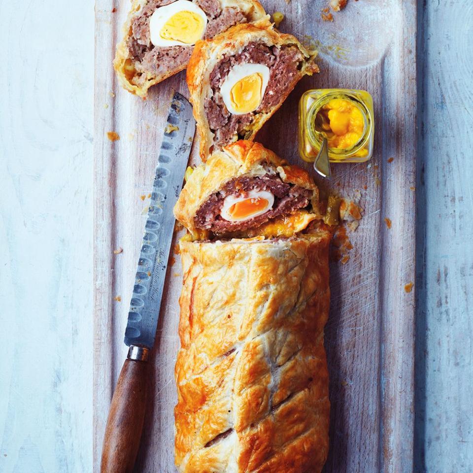 Giant sausage roll