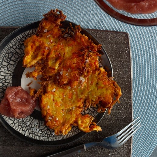 Carrot Potato Latkes