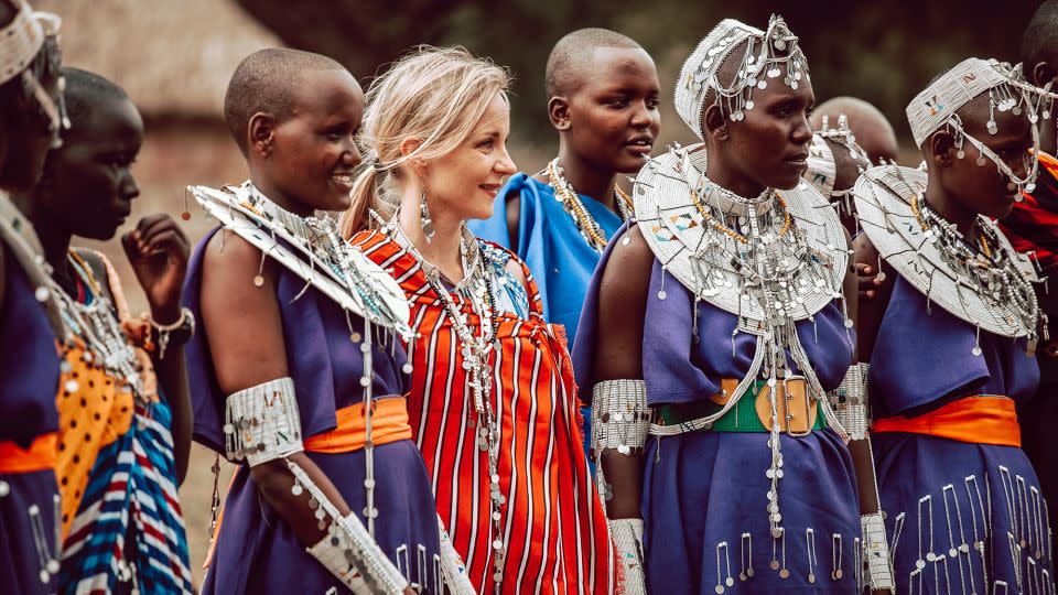 Anniina Sandberg contracted malaria and typhoid fever while traveling in Africa. - Aurélie Debusschère/Native Immersion