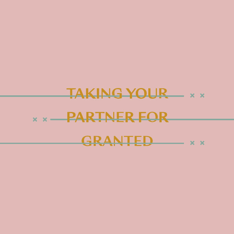 <p>After years together, it can get easy to just assume your partner will be there to do the dishes/walk the dogs/etc, and you stop saying thank you. It's important in a relationship to stop every once and a while and let them know that you do, in fact, appreciate all the things that they do.</p>