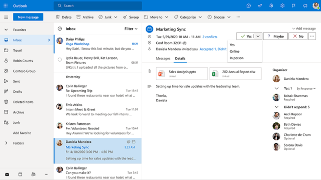 Microsoft's Outlook email service hit by outage