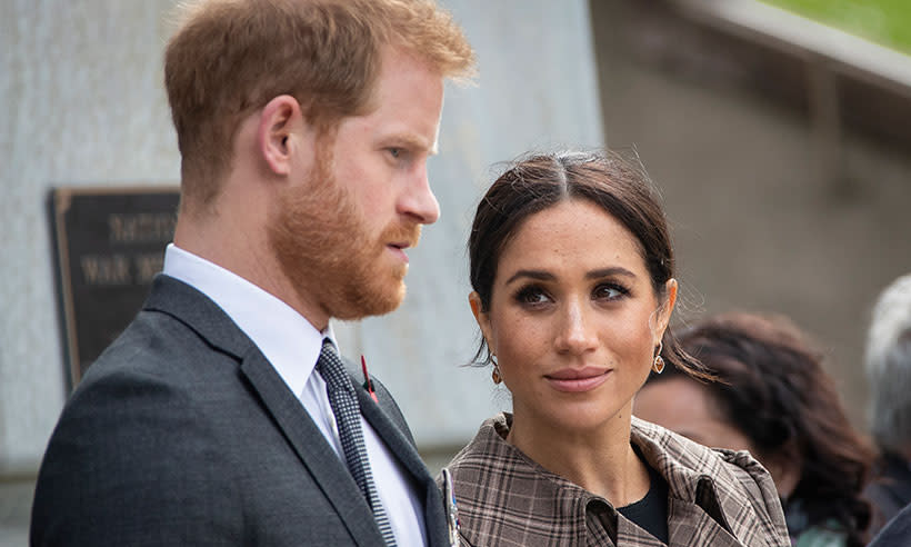 Meghan and Harry have made a public apology on Instagram. Photo: Getty