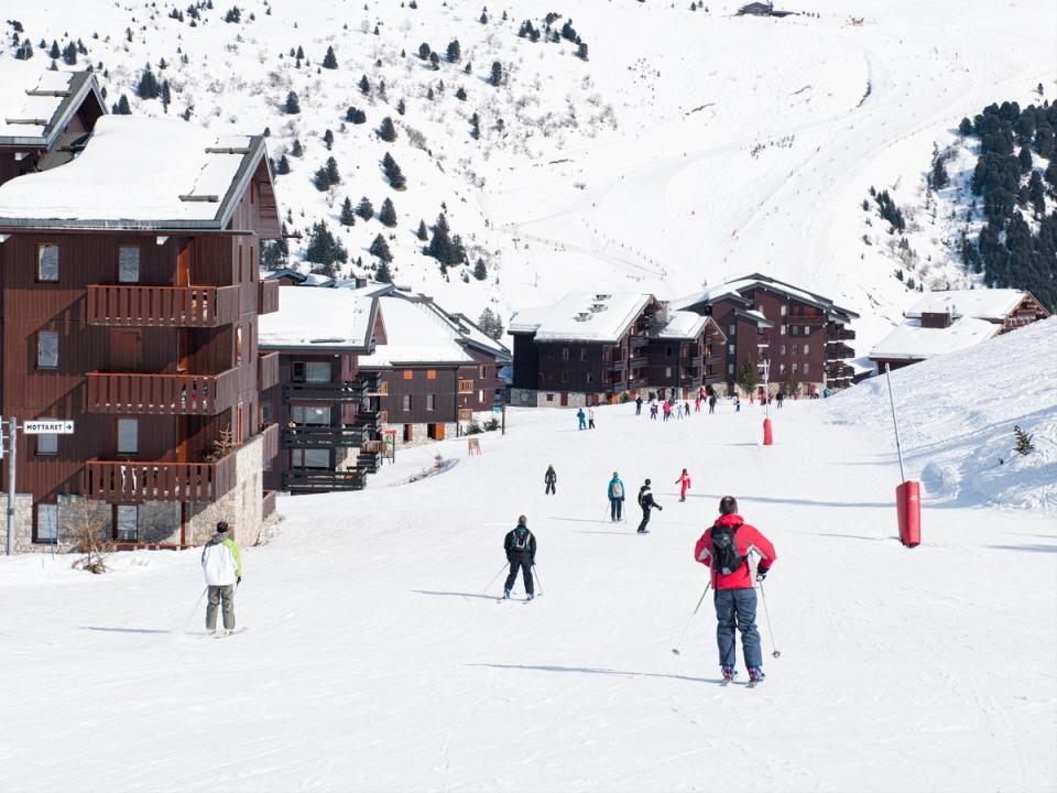 Two designated beginner areas and eight green runs dot Meribel (Getty Images)