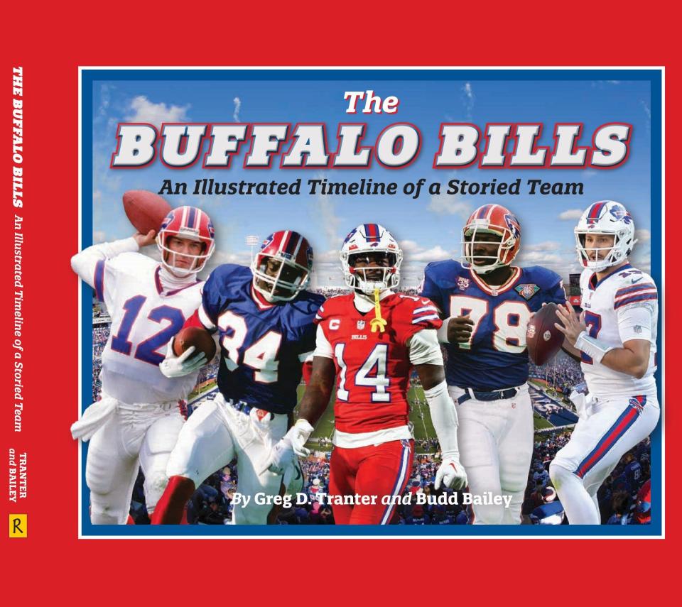 The newly published "The Buffalo Bills: An Illustrated Timeline of a Storied Team," was co-written by former Elmirans Greg D. Tranter and Budd Bailey.