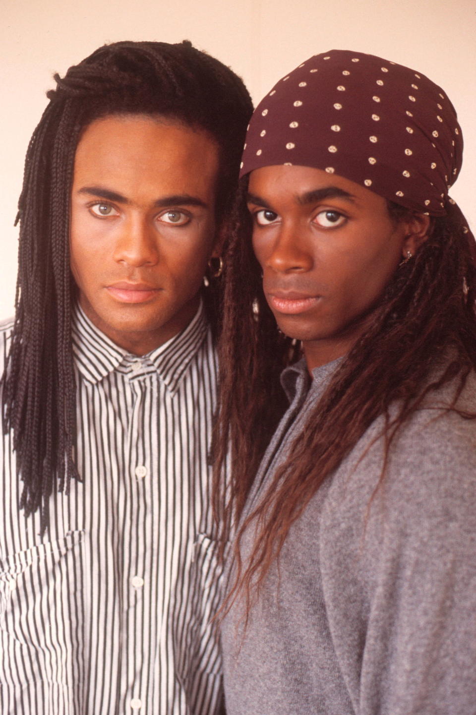 Closeup of Milli Vanilli