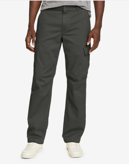 gray cargo pants