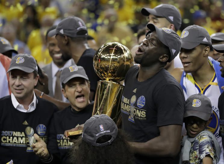 Keeping the Warriors together will be very, very expensive. (AP)