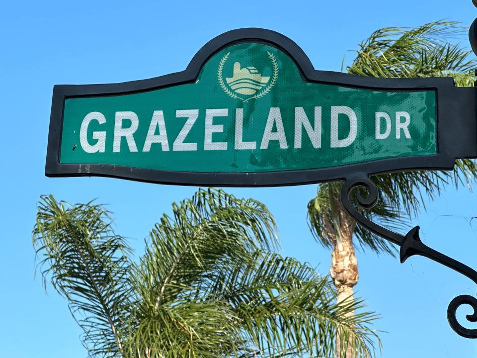 The author's interest in Elvis Presley has Graceland on his mind, but a sign in Florida made him think of Presley's mansion name in a whole new way.