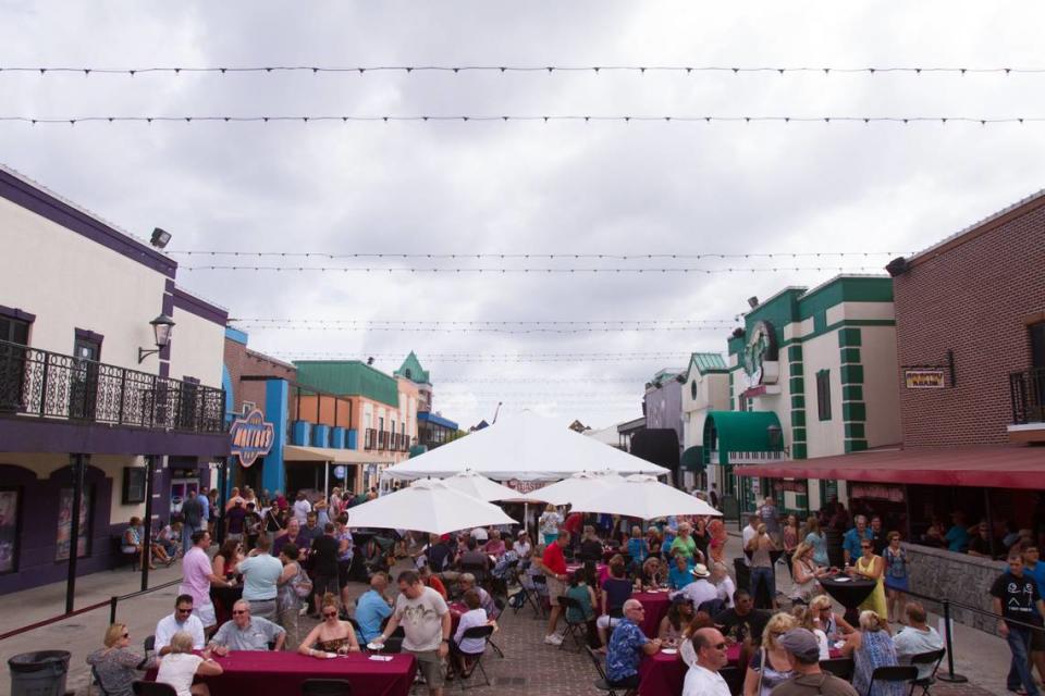 Coastal Uncorked hosted its fifth annual wine and spirits tasting festival under the big tent in Celebrity Square at Broadway at the Beach in September 2015. TSN File