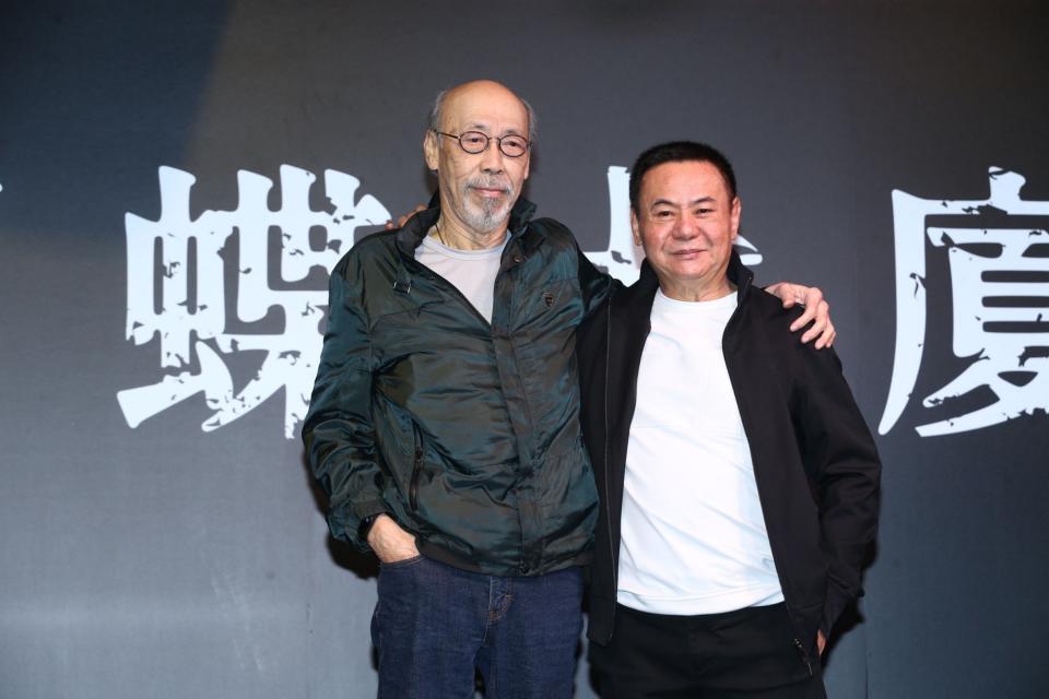 馮淬帆（左）和蔡振南首度合作。（圖／非凡娛樂）