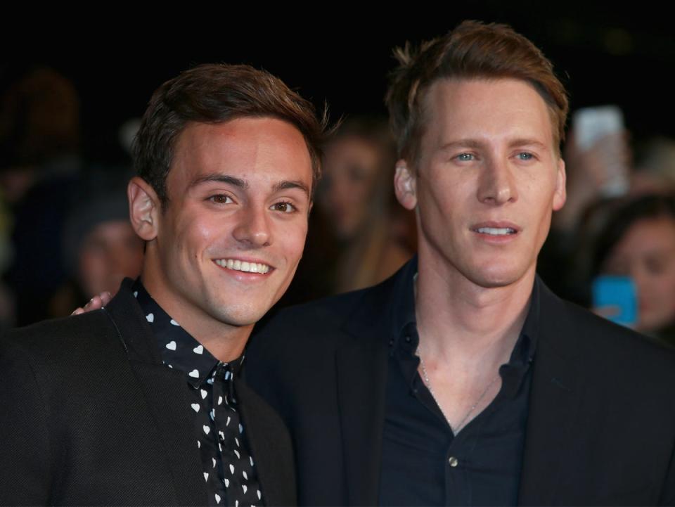 Tom Daley and Dustin Black married in 2017 (Getty Images)
