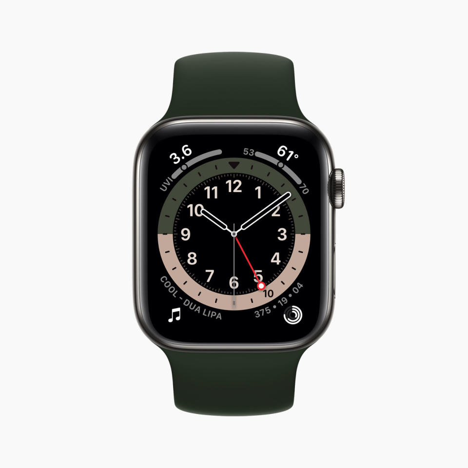 Featuring a Blood Oxygen sensor and app, new case finishes, and watchOS 7