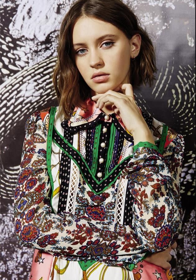 Iris Law has appeared in her first ever edition of Teen Vogue.