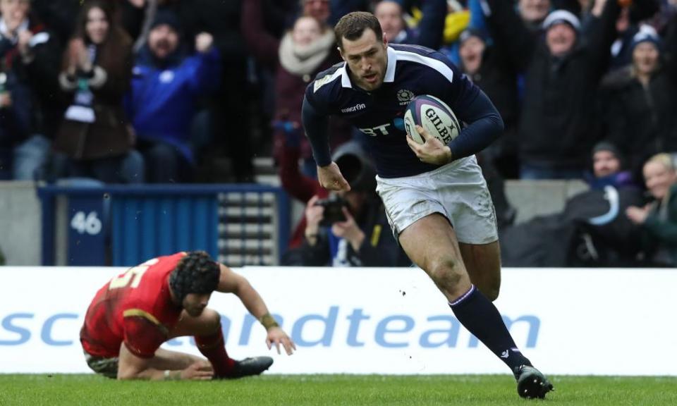 Tim Visser, who scored Scotland’s second try in their 29-13 win over Wales, was not even born the last time they beat England at Twickenham.