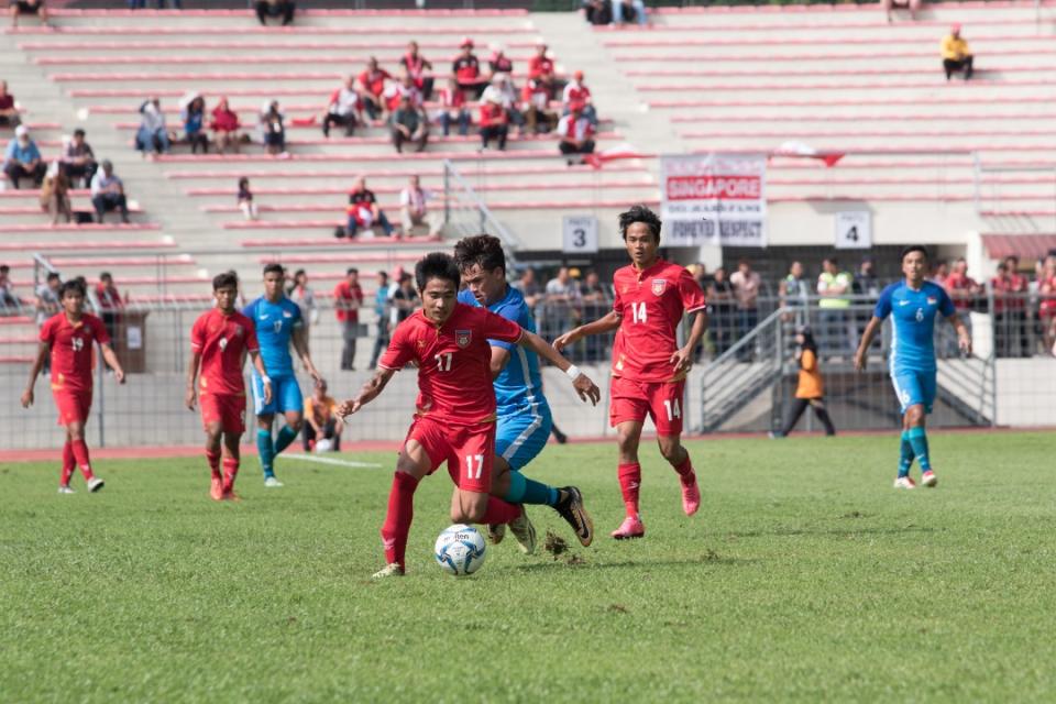 SEA Games: Singapore vs Myanmar