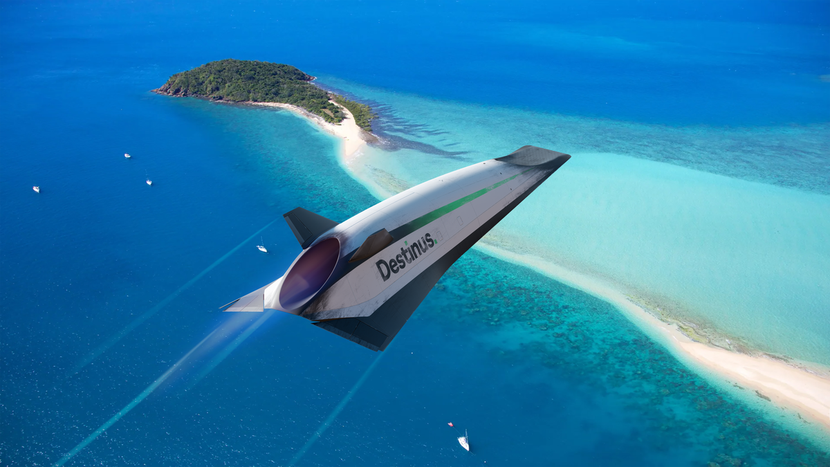 Destinus hopes to fly passengers around the world at hypersonic speeds (Destinus)