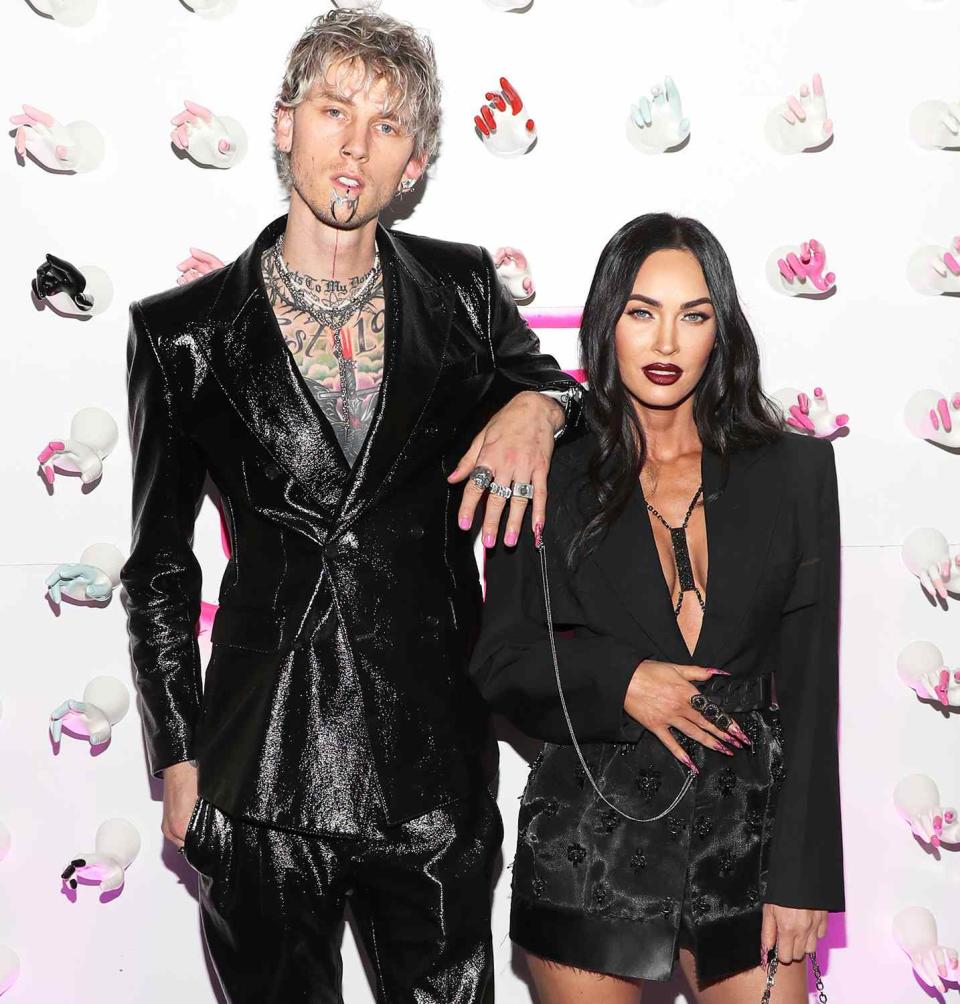 Machine Gun Kelly Responds to Fiancée Megan Fox Saying She's 'Seeking a Girlfriend' - Yahoo Entertainment