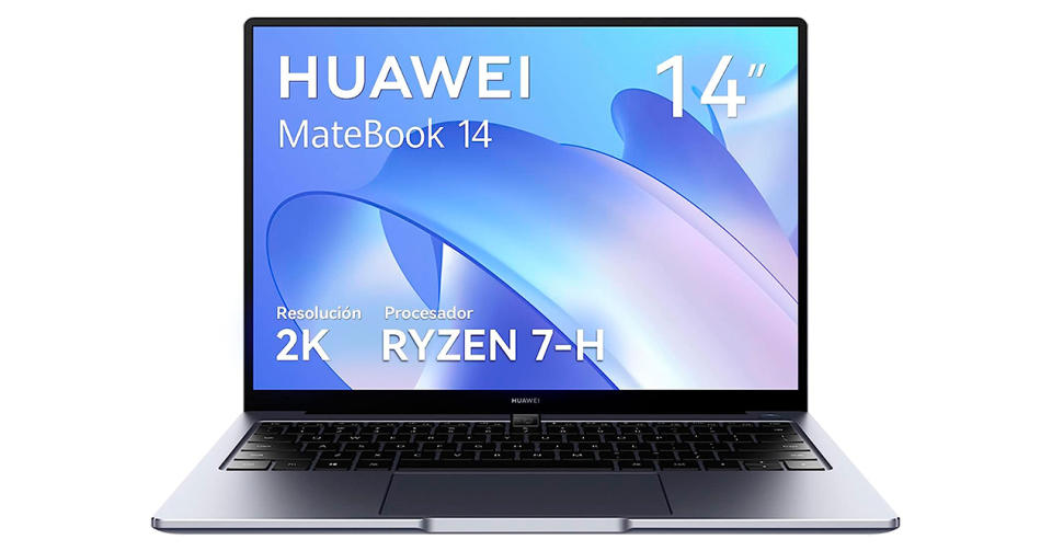 Uno de nuestros modelos favoritos: el MateBook 14 de Huawei - Imagen: Amazon México