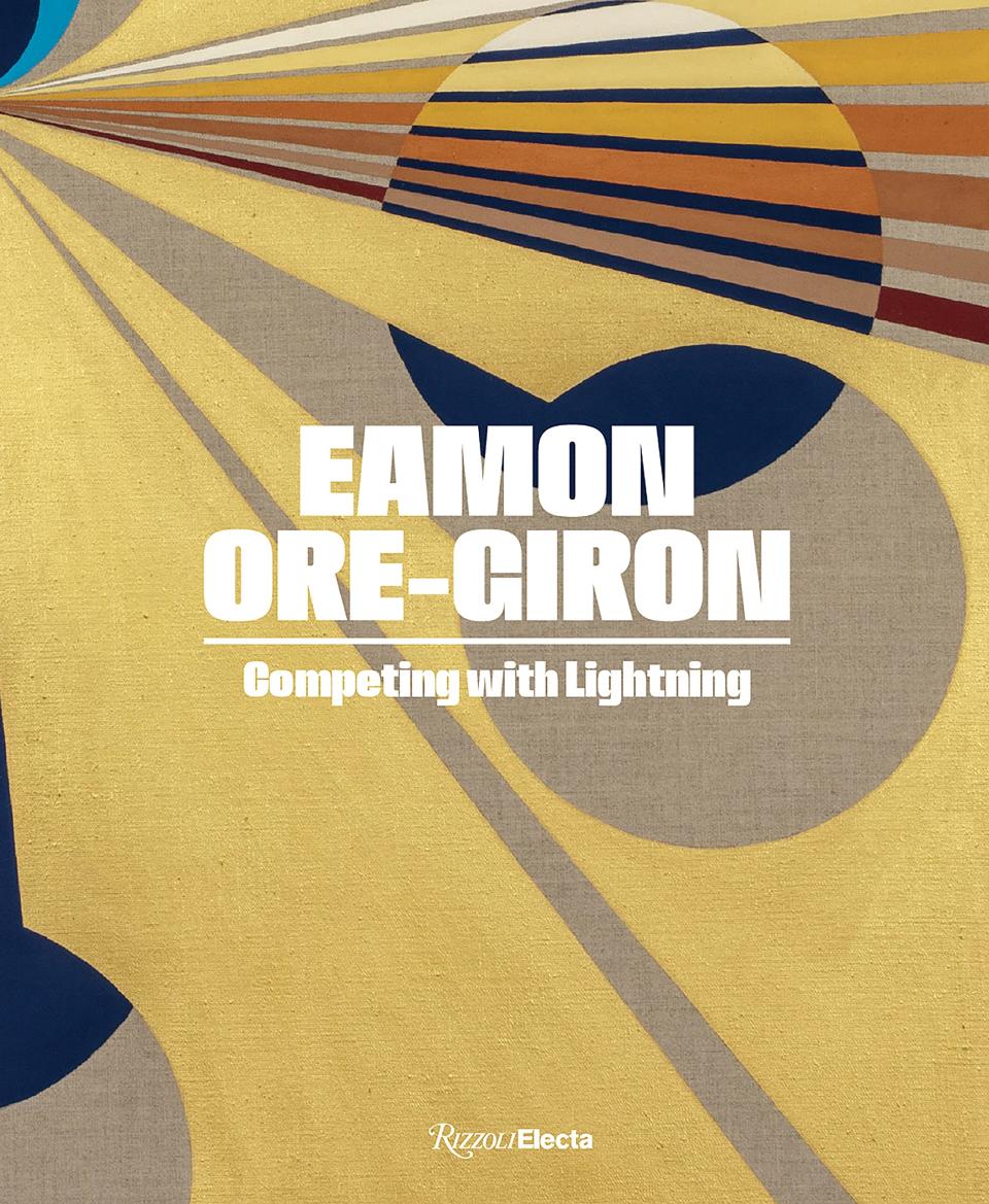 The catalogue to "Competing with Lightning," Eamon Ore-Giron's first solo museum show, originally staged at the Museum of Contemporary Art Denver. The show continues at The Contemporary Austin-Jones Center through Aug. 20.