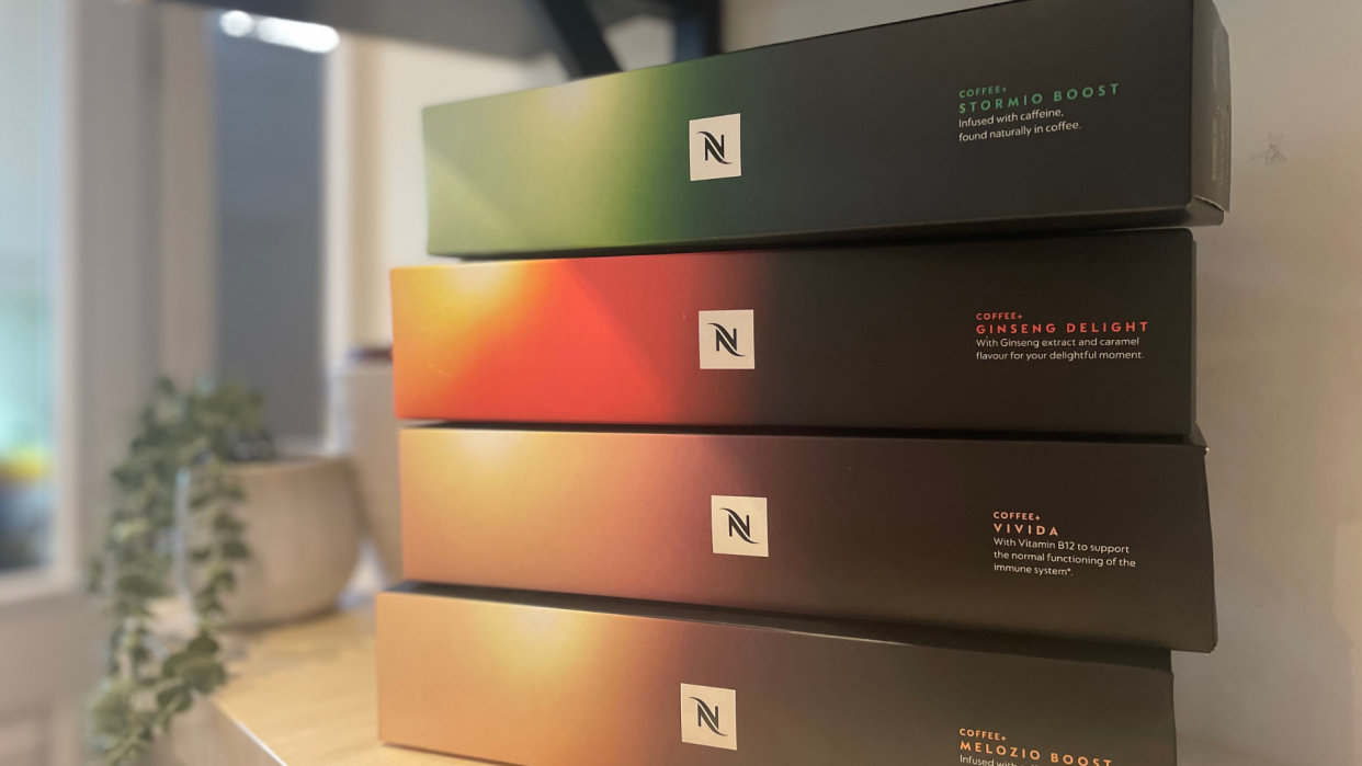  Nespresso Vertuo Coffee+ range. 