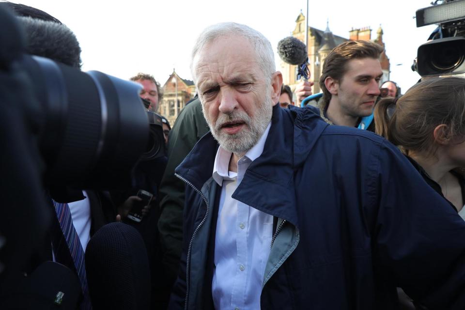 Fresh criticism: Labour leader Jeremy Corbyn: Getty Images