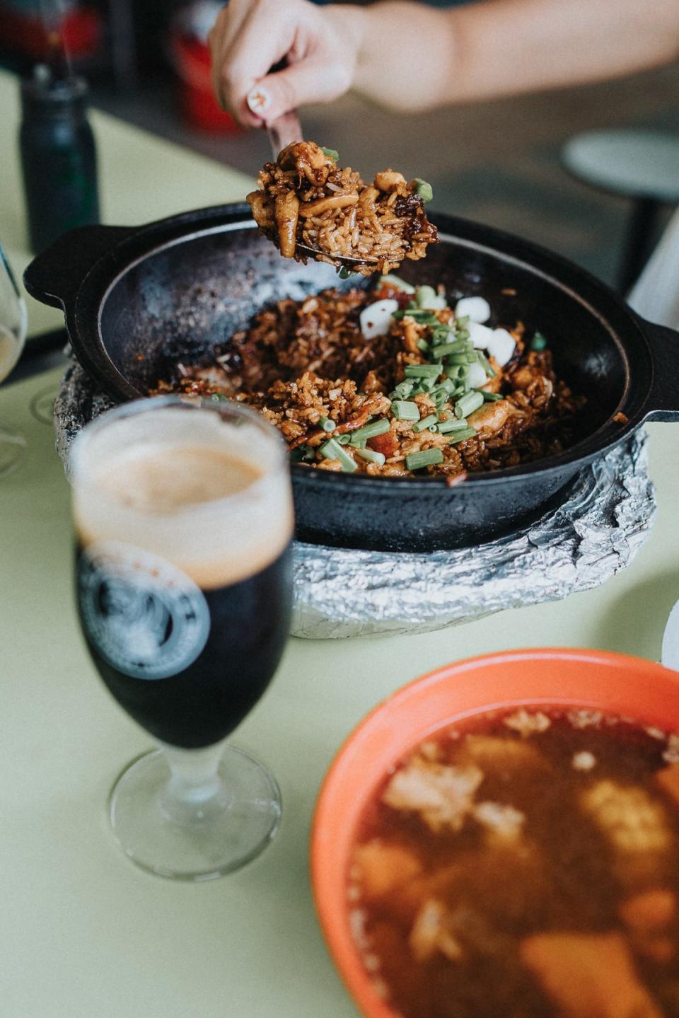 Claypot rice food pairing (PHOTO: Mikkeller Bar Singapore)