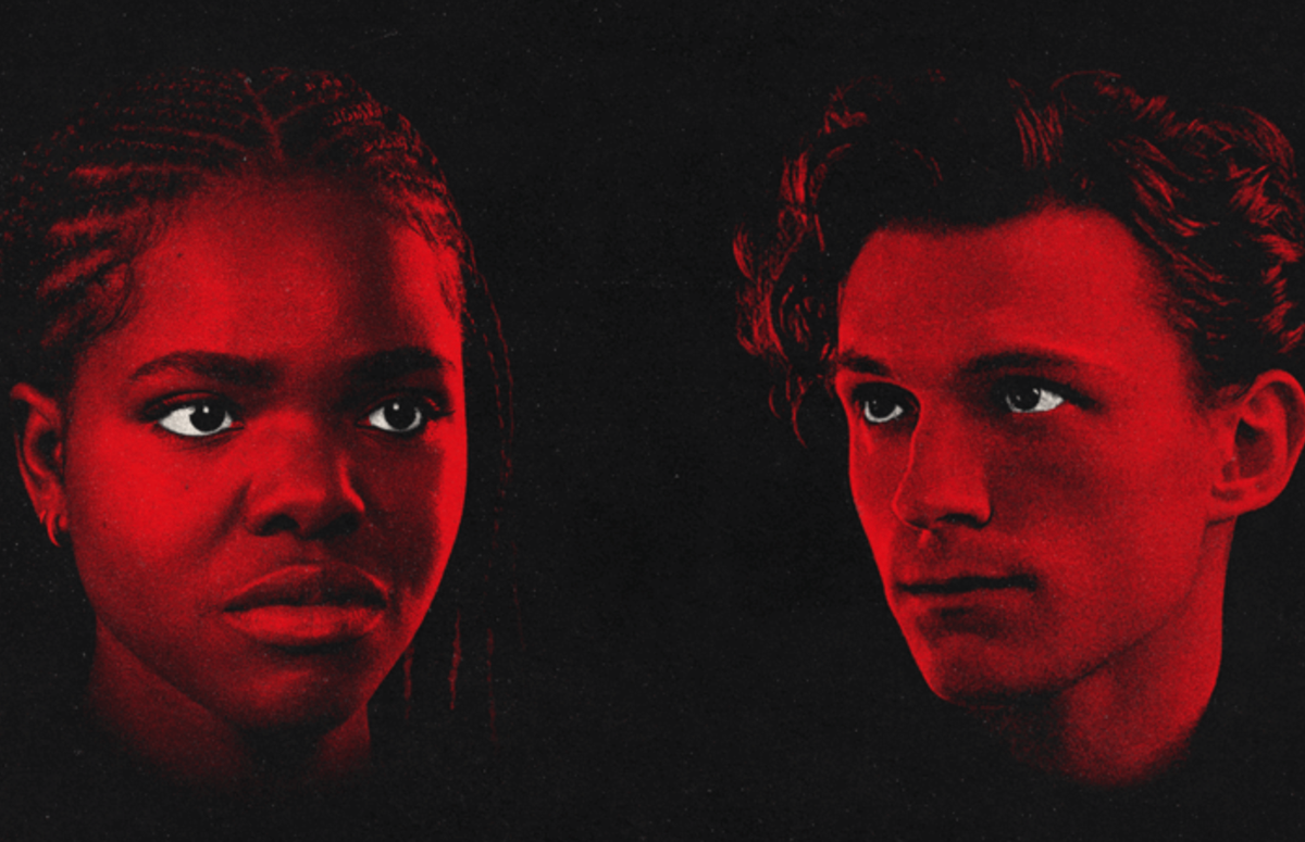 Tom Holland (right) and Amewudah-Rivers in ‘Romeo and Juliet’ promo (Jamie Lloyd Company)