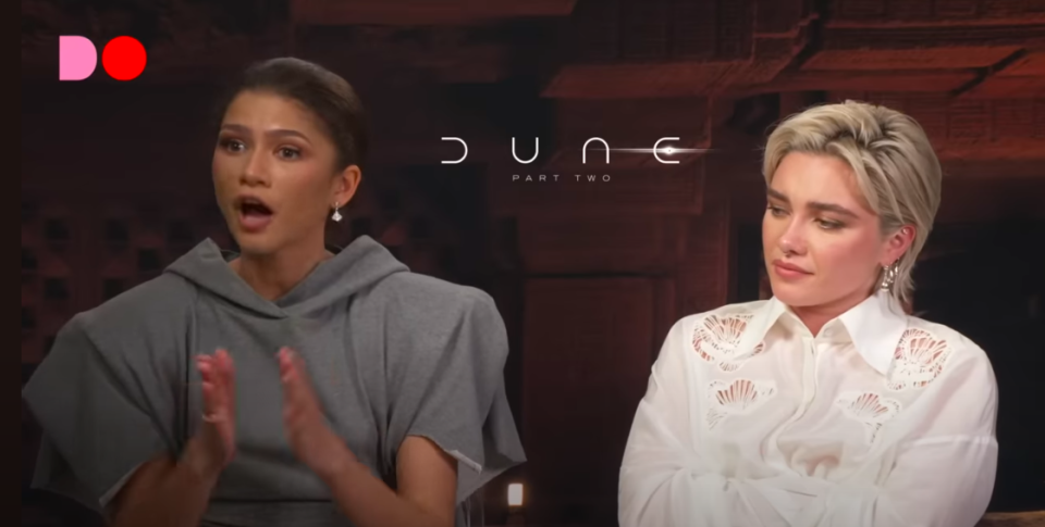 Zendaya und Florence Pugh verwendeten in Interviews das Wort „corny“ (kitschig), und Mamiegao sprach über die beiden strengen Do-Schwestern.