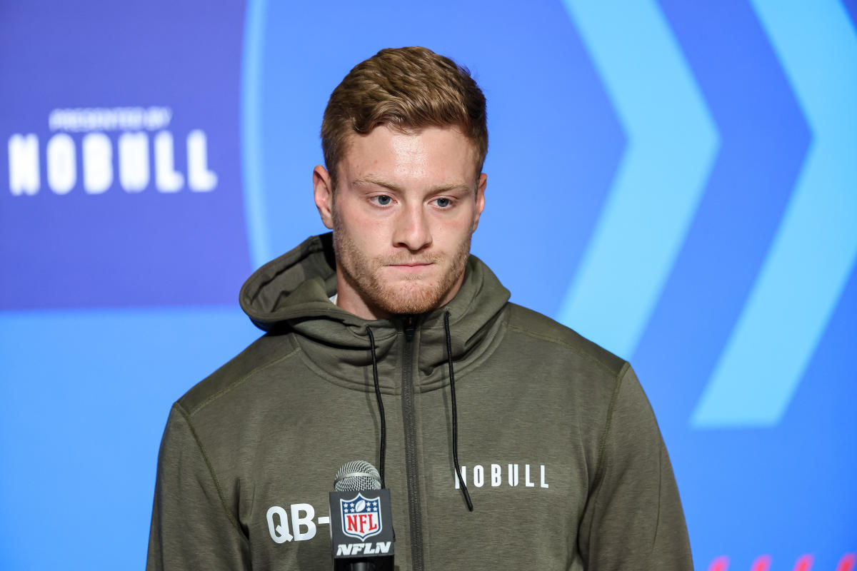 NFL Draft Will Levis shrugs off anonymous Reddit post claiming hes going first overall to Panthers