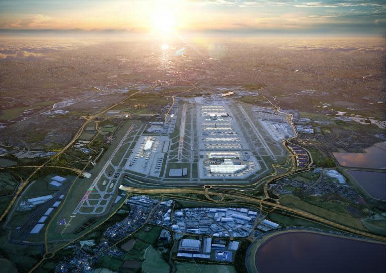 Heathrow has revealed detailed plans for a third runway – on the day when the highest profile opponent of expansion moves closer to power.Europe’s biggest airport has outlined its growth trajectory, as well as new measures to reduce emissions.It is beginning a statutory 12-week consultation on the expansion proposals. The results will inform the airport’s “Development Consent Order“ application – planning permission – which is expected to be submitted next year.The masterplan includes a controversial proposal to bring in an 25,000 extra flights a year in advance of a third runway opening.Emma Gilthorpe, Heathrow’s executive director for expansion, said: “Expansion must not come at any cost. That is why we have been working with partners at the airport, in local communities and in government to ensure our plans show how we can grow sustainably and responsibly – with environmental considerations at the heart of expansion.”A year ago, MPs voted to approve the Airports National Policy Statement by 415 to 119.Legal challenges to Heathrow's expansion were rejected by the High Court earlier this year.But Boris Johnson, whose Uxbridge and South Ruislip constituency is close to Heathrow, pledged in 2015 to prevent the third runway going ahead.He said: “I will lie down with you in front of those bulldozers and stop the building, stop the construction of that third runway.”John Stewart, the chair of HACAN, the campaign group which opposes a third runway, said: “What hits you is the scale of these proposals.“The impact on local people could be severe for many years to come. Disruption from construction; the demolition of homes; the reality of more than 700 extra planes a day.”Responses to the consultation are open until 13 September 2019.