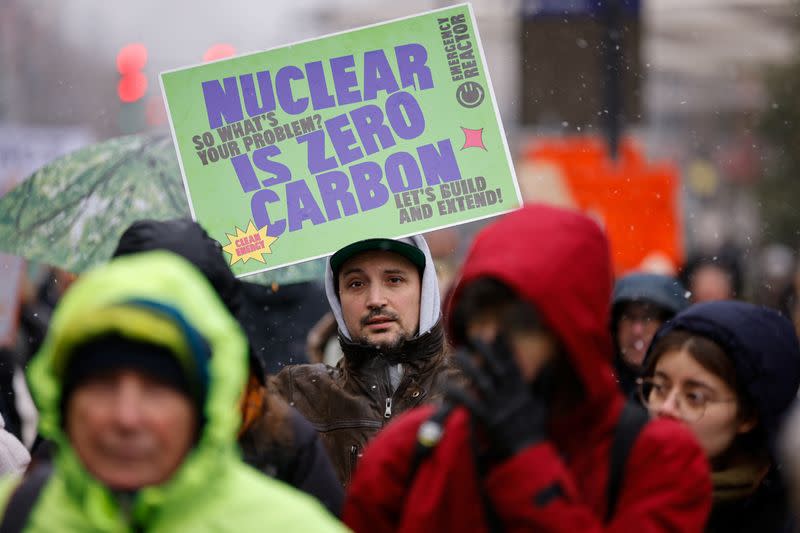 Climate protest in Brussels