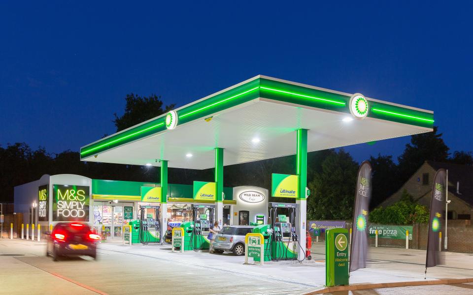 BP station - ©2015 BP PLC