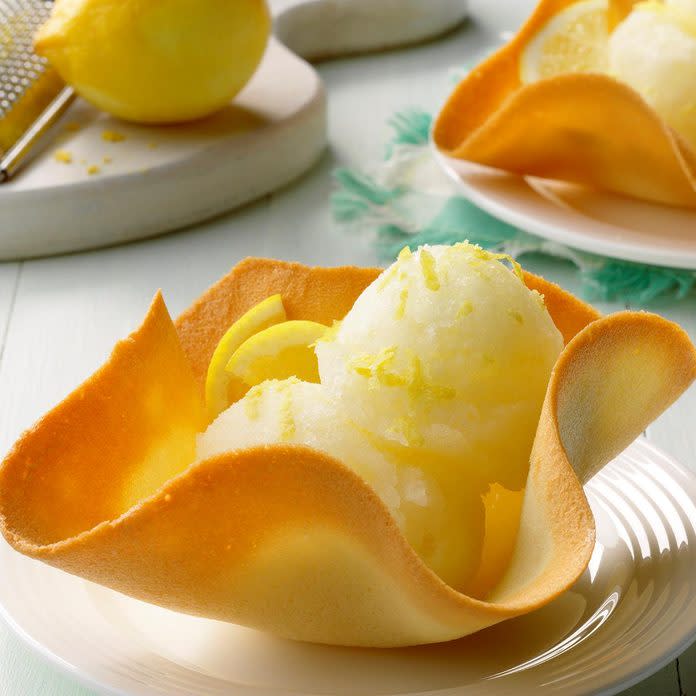 Lemon Sorbet