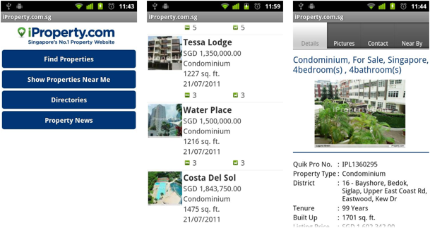 Iproperty Android App