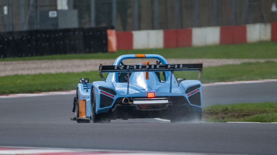 Driving the Radical SR10 XXR race car.