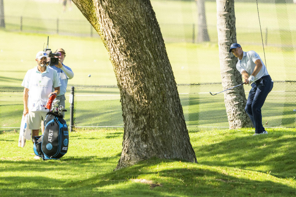 El colíder de la primera ronda, Jordan Spieth, Tom Kim destacan el grupo de jugadores que regresaron a China continental a principios del Sony Open 2023 en Hawái