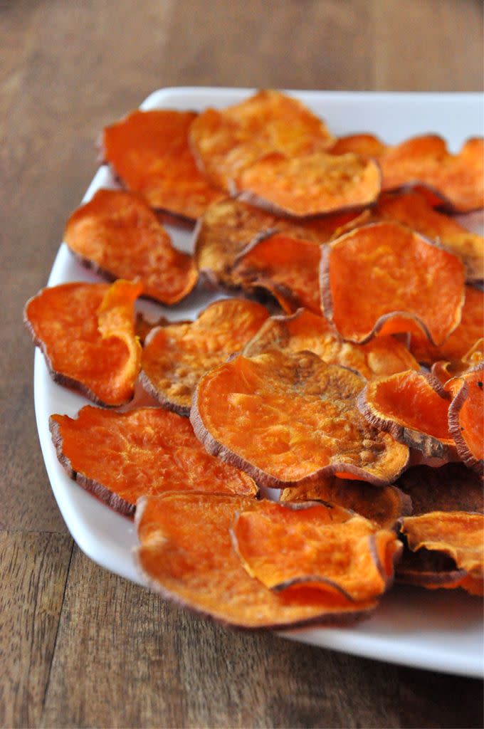 Baked Sweet Potato Chips