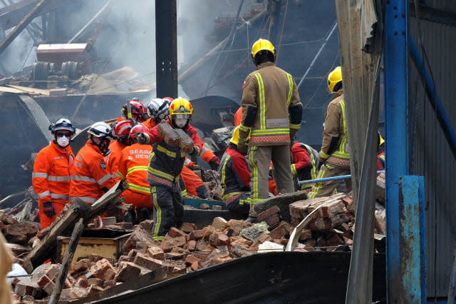 Cheshire mill explosion