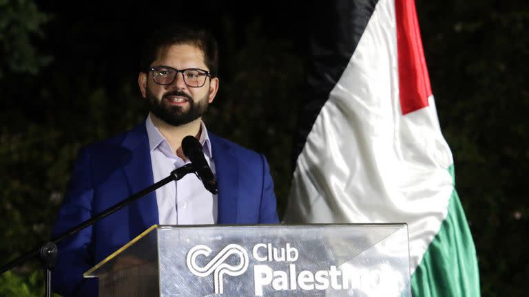 El presidente de Chile, Gabriel Boric, anunció que su Gobierno abrirá una Embajada en el Estado de Palestina